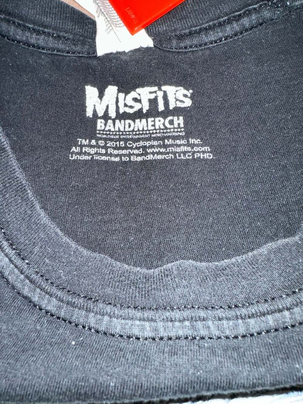 Misfits 2015 BandMerch Original Misfit Zombie Girl Graphic T-Shirt - Picture 3 of 5